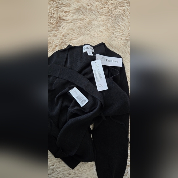 The Drop Women's Corbin Long- Sleeve Halter Detail Cutout Midi Dress #978, 1010 - Picture 4 of 9